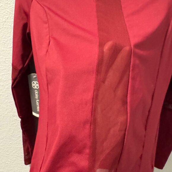 Daisy Fuentes Athletic Zip Up Jacket With Mesh Panels Activewear Sz M jacket. NW - Picture 6 of 12